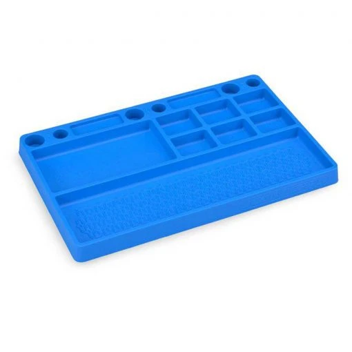 JConcepts, Inc. Parts Tray Rubber Material Blue -JConcepts shop JCO25501 A0 29ZC57LY